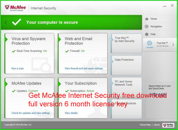 Mcafee internet security free trial