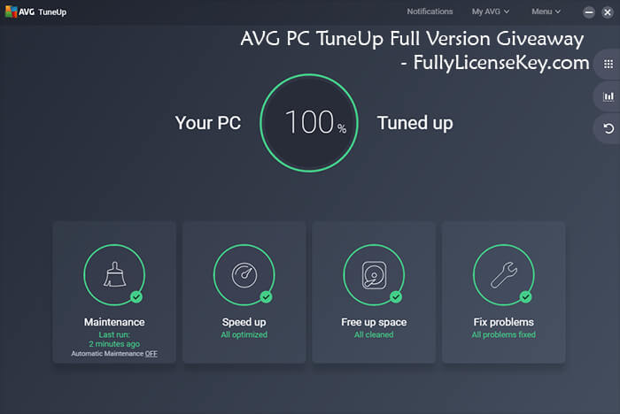 AVG PC TuneUp 2020 Full Version free download