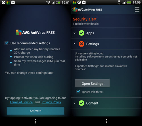 AVG antivirus free android