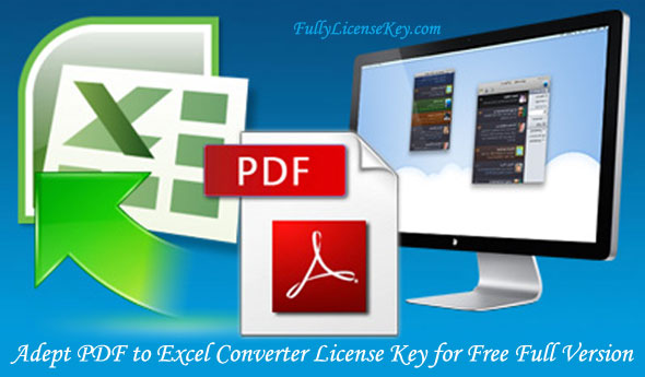 Adept PDF to Excel Converter Serial Key