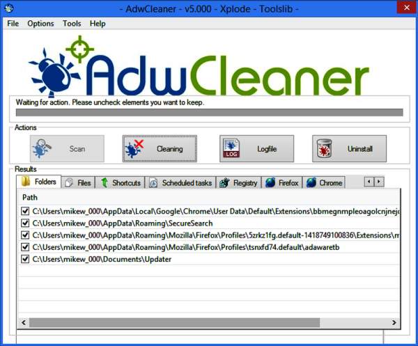 Adw Cleaner adware removal tool 2017