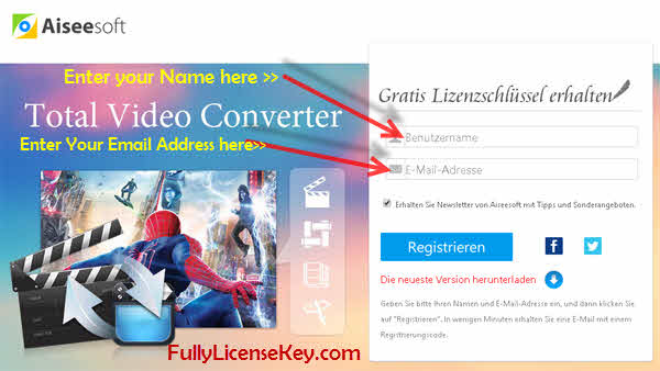 Aiseesoft Total Video Converter Free License Key