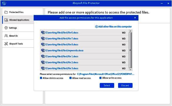 Allow-specific-application-to-access-files