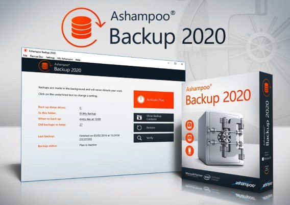 Ashampoo Backup 2020 serial key free