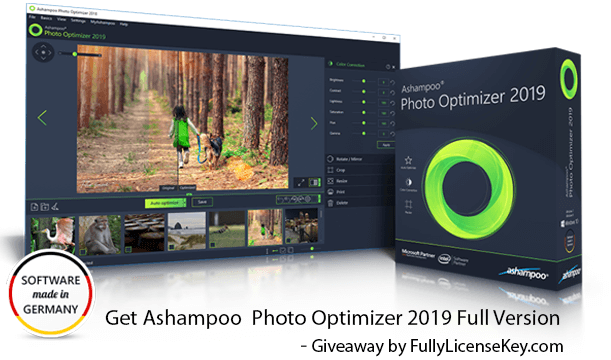 Ashampoo Photo Optimizer 2019 License Key