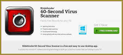 BitDefender 60-second Virus Scanner