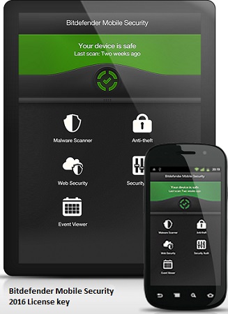 Bitdefender Mobile Security 2020 License key