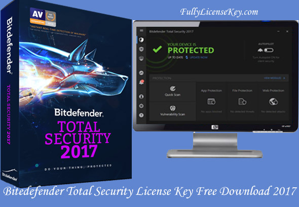 Bitdefender Total Security 2020 License Key
