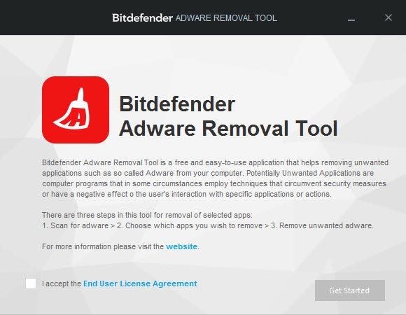 Free adware removal tool