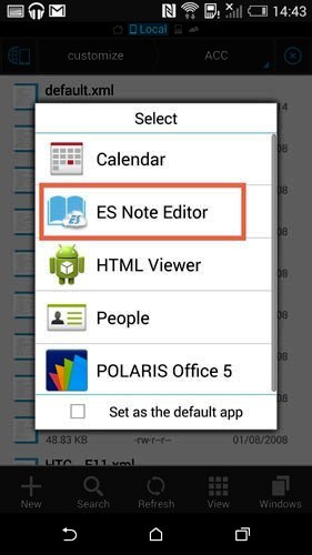 Change the Values using ES Note Editor