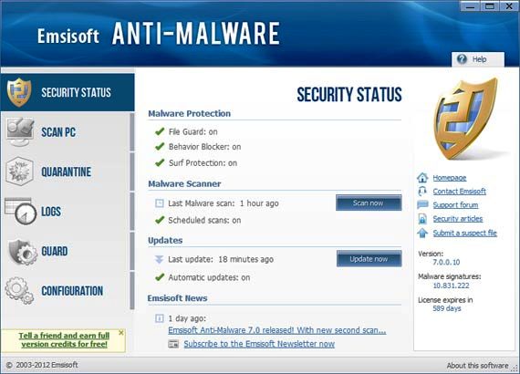 Emsisoft Anti Malware