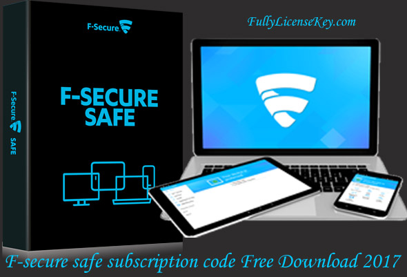 F secure safe subscription code Free