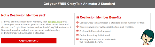 FREE CrazyTalk Animator 2 Standard license key