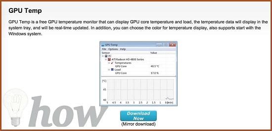 GPU Temp monitor 2019