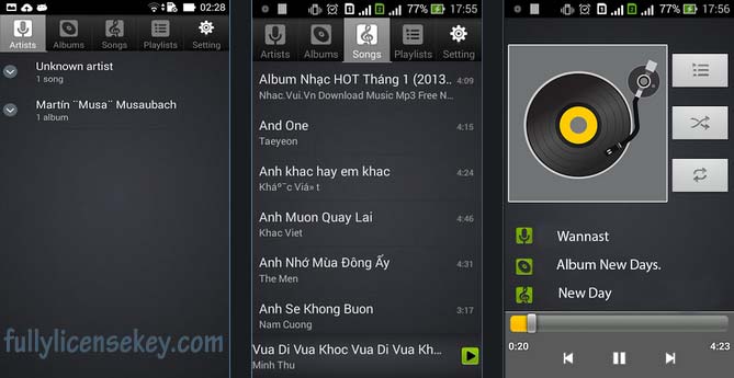 Green Banana Music Player