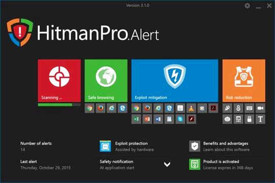Hitman Pro.alert