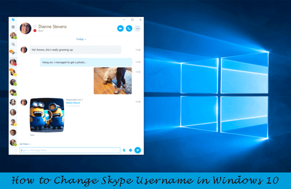 How to Change Skype Username on Windows 10