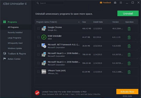 IObit Uninstaller Pro Full Version