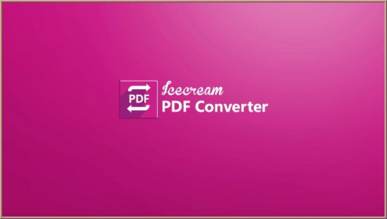 IceCream PDF Converter