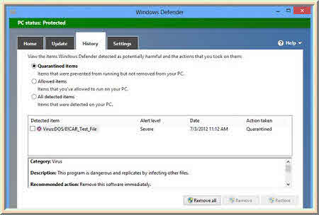 Microsoft Windows Defender