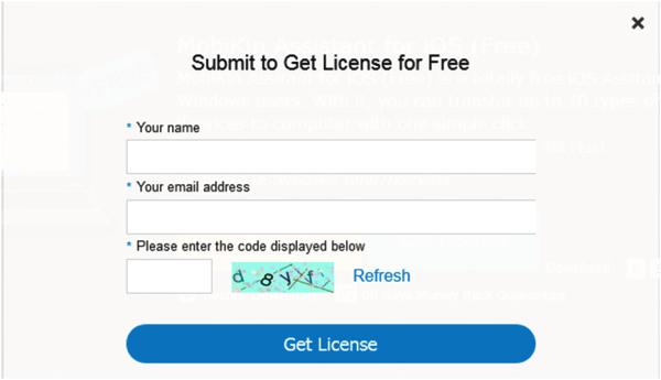 MobiKin Assistant for iOS submit to get license for free