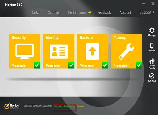 Norton 360 Internet Security Suite