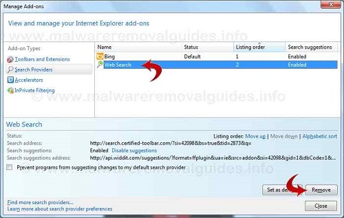 How to remove Adware from Internet Explorer