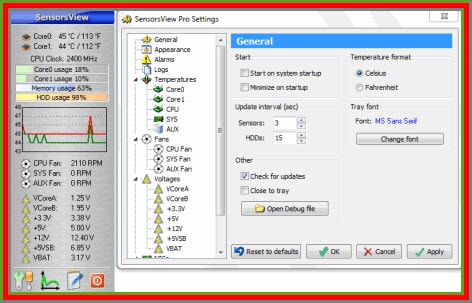 Мониторинг температуры в играх. CPU Thermometer 1.2.