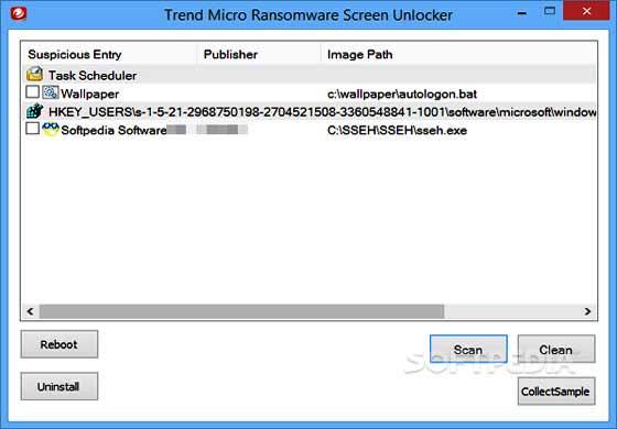 Trend Micro Ransomware Screen Unlocker Tools