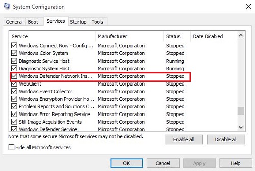 Turn off windows defender windows 10 permanently