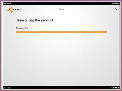 Uninstalling avast