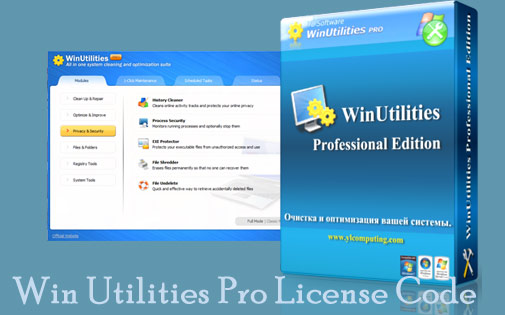 WinUtilities Pro License Code