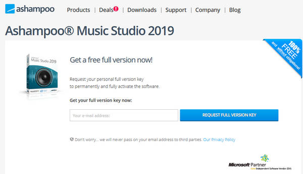 ashampoo music studio 2019 activation code giveaway