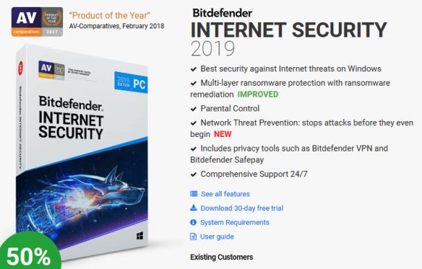 bitdefender Internet Security 2020 License Key