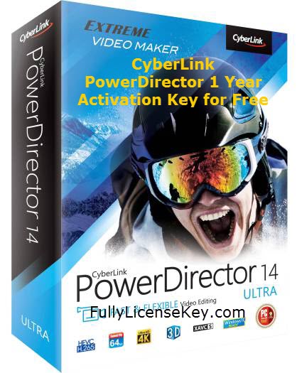 CyberLink PowerDirector Activation Key
