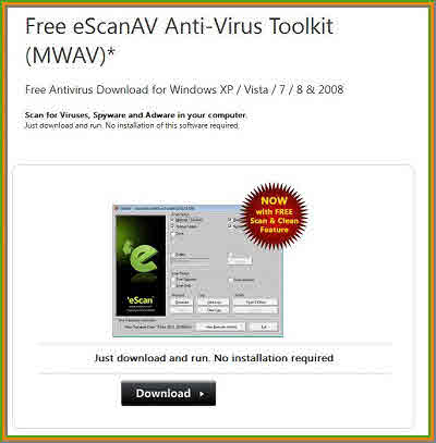 eScan AV Antivirus ToolKit