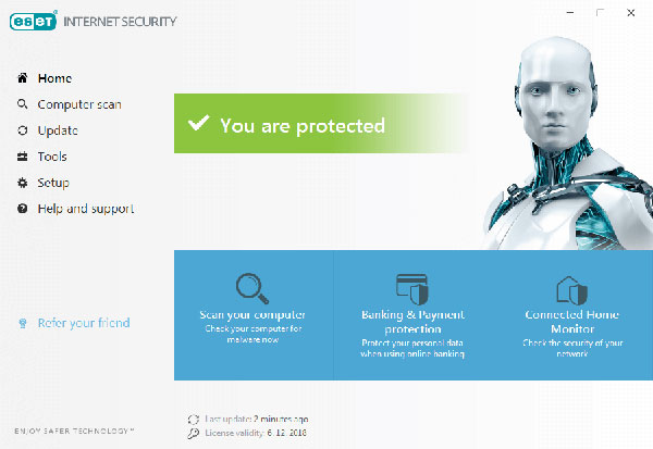 eset internet security 2020 trial version download
