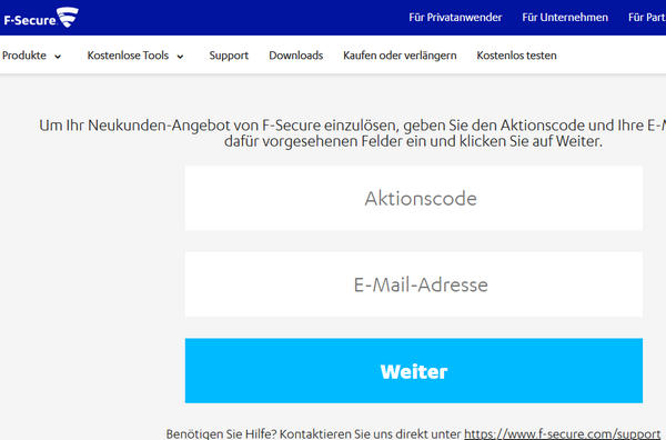 f secure giveaway germany free license