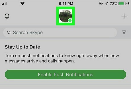 how to change skype display name iphone