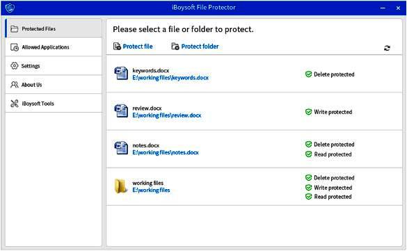 iBoysoft-File-Protector