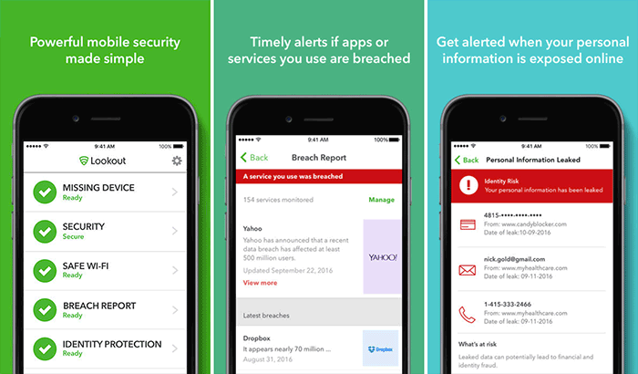 lookout best security app iphone ipad 2020
