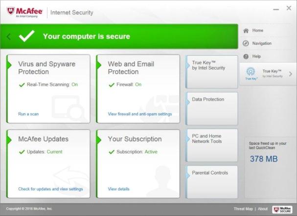 Mcafee Internet Security 2017