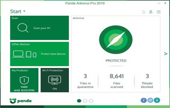 Panda Antivirus 2016 License Key