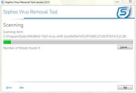 Sophos Virus Removal Tool