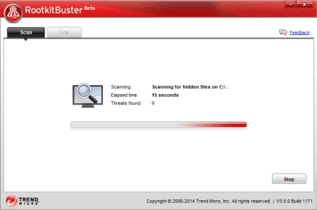 Trend Micro Rootkitbuster Beta