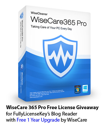 Wise Care 365 Pro License Key Free